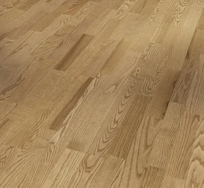 Trägolv Classic 3060 - Ask Amarone brun, 3-stavs Living matt lack