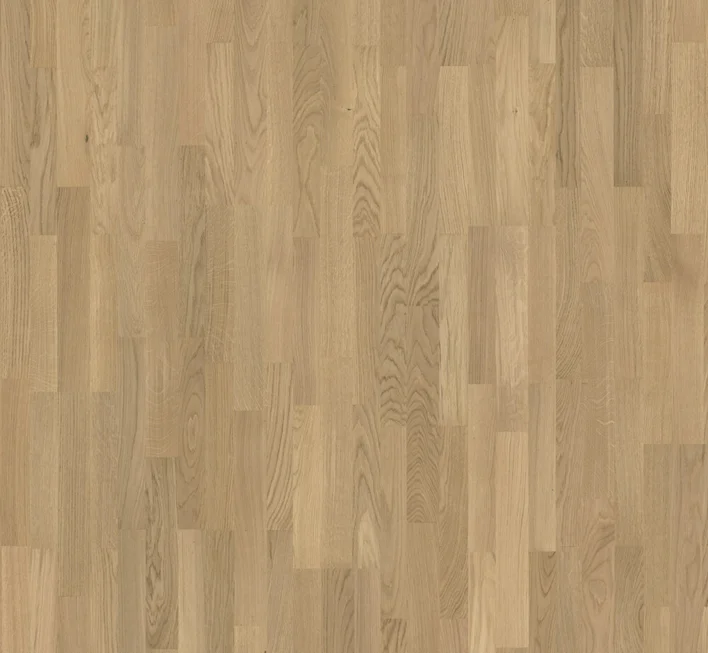 Trägolv Classic 3060 - Ek Sauvignon lätt vitlaserad, 3-stavs Natur vit matt lack