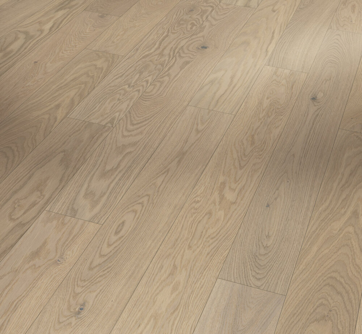 Parador Trägolv 3025 - Ek, Cortese vit rustik, matt lack