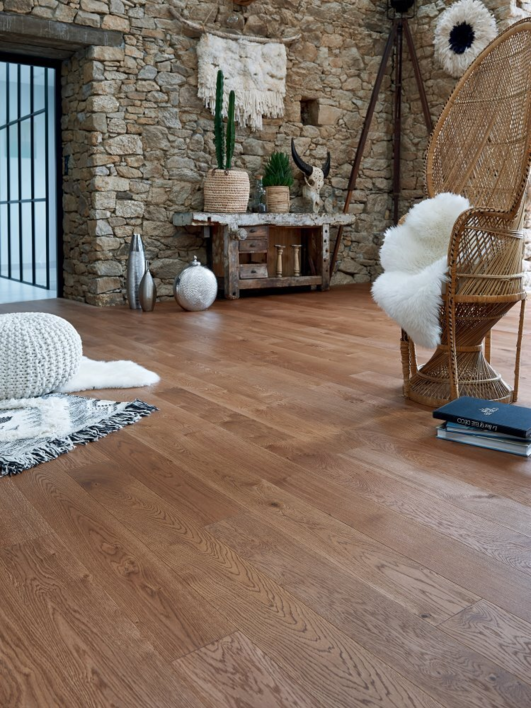 Panaget Fransk ek plankgolv - Diva 139 Authentic Cuir