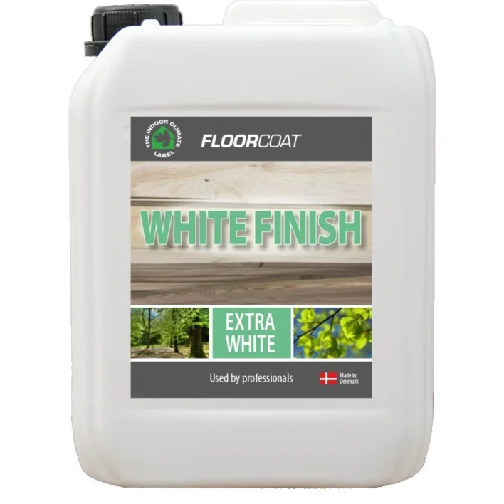 Floorcoat Extra white finish vit lack