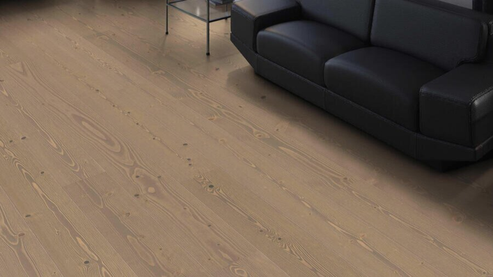 Haro plankegolv - Gran pastellgrå Universal borstad nD