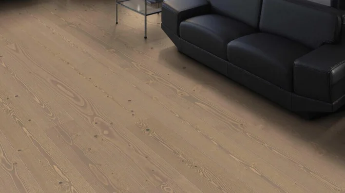 Haro plankegolv - Gran pastellgrå Universal borstad nD