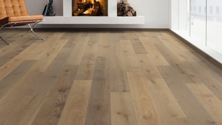 Haro plankegolv - Ek sammetbrun Universal borstad nL+