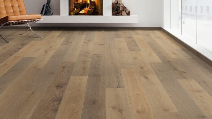 Haro plankegolv - Ek sammetbrun Universal borstad nL+