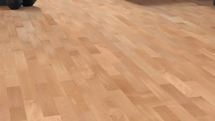 Sillbensparkett Allegro - Bok ångad Trend nD