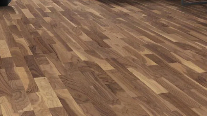 Sillbensparkett Allegro - Amerikansk valnöt Favorit nD