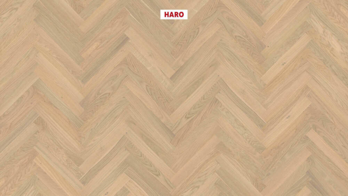 Sillbensparkett Allegro - Ek ljusvit Objekt nD