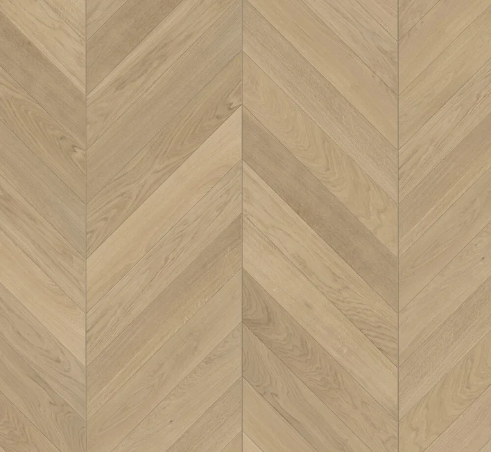Parador Sillben Trendtime 10 - Chevron 45°, Ek vit matt lack