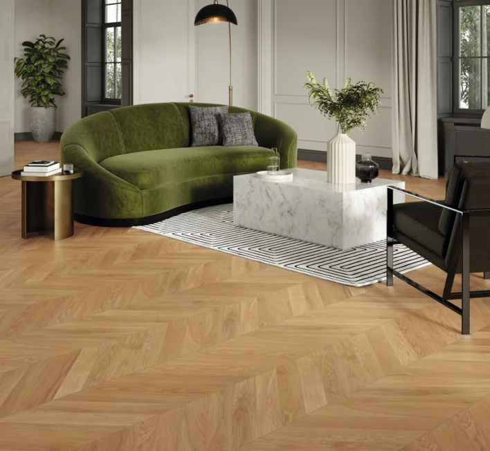 Parador Sillben Trendtime 10 - Chevron 45°, Ek Natur matt lack