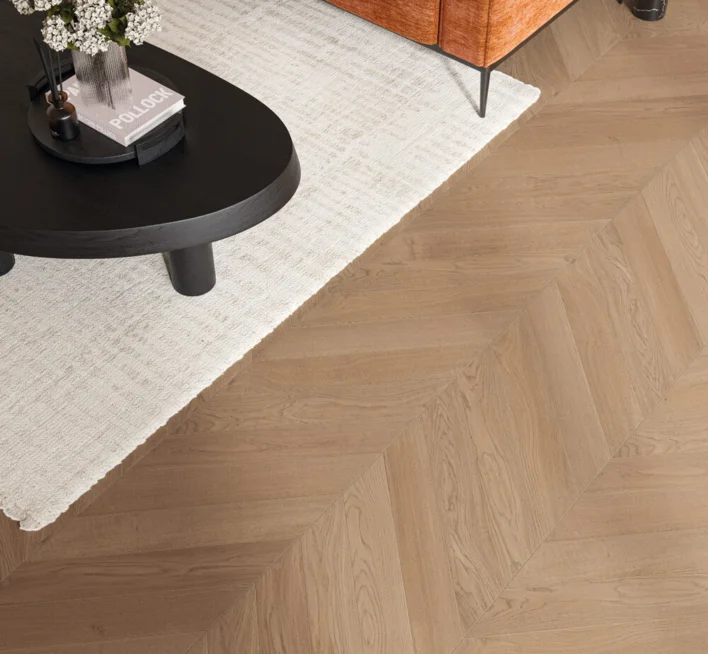 Parador Sillben Trendtime 10 - Chevron 45°, Ek Tuscan matt lack