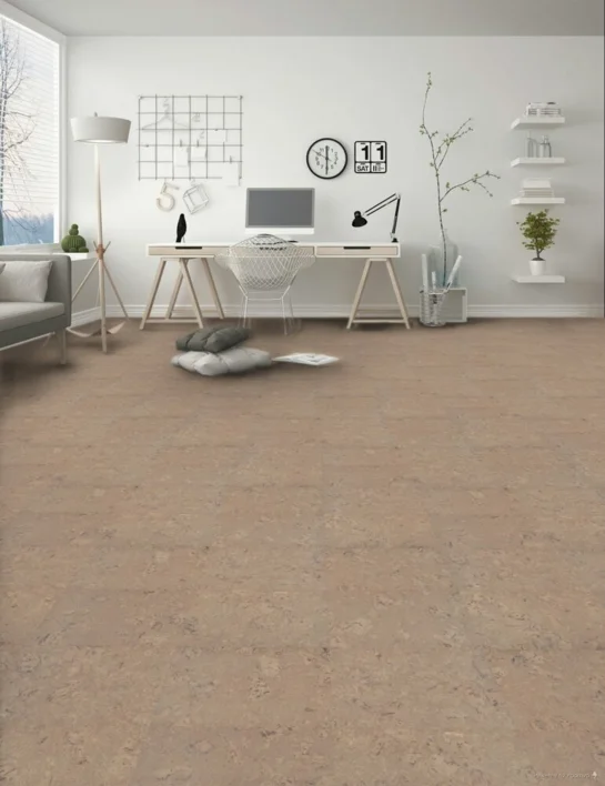 Ziro Kork Plus Korkgolv - Rumba Creme