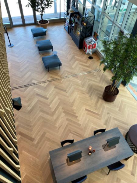 Junckers 15 mm. Sillbensplanka Harmony, Oljad