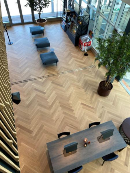 Junckers 15 mm. Sillbensplanka Harmony, Obehandlad