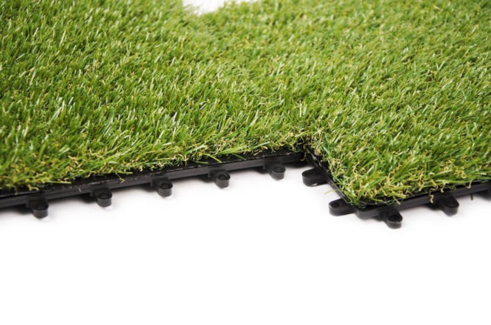 Terrassplatta i konstgräs - 30x30 cm.