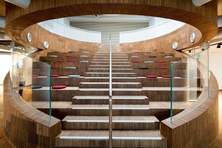 Moso bambu högkantsparkett - Side Pressed Caramel 10 mm.