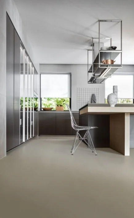 Lino Click linoleumplatta - Metal 001