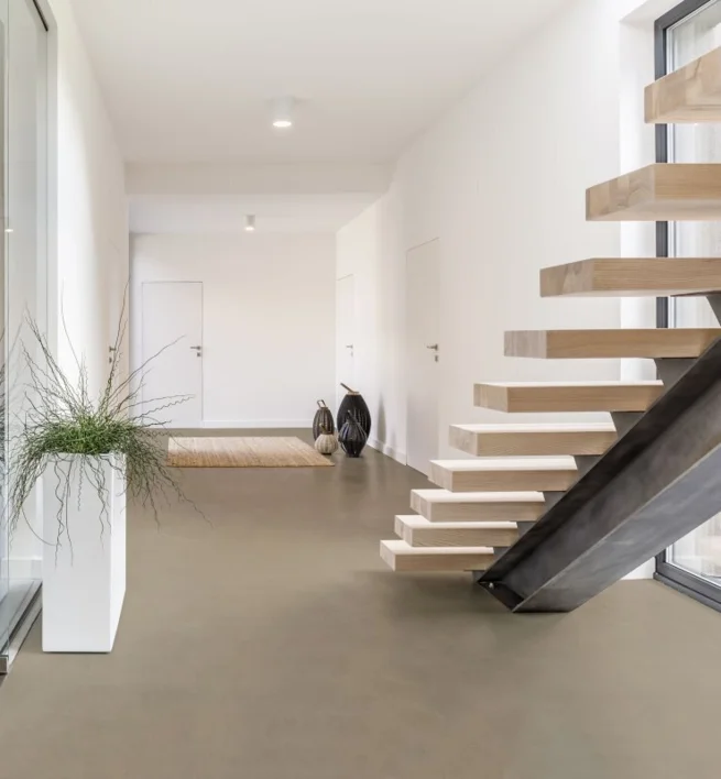 Lino Click linoleumplatta - Cenere 201