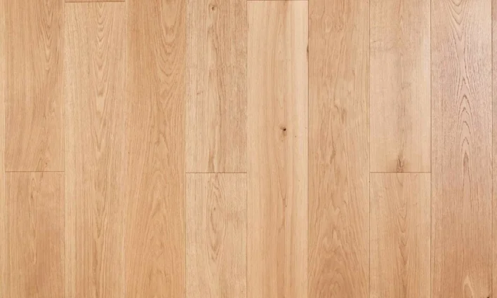 Trägolv - Ek Herregårdplanka 260 mm. Borstad natur mattlack