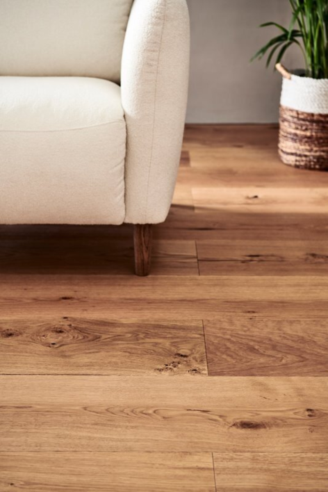 Trägolv - Ek Palazzo Rustik, borstad mattlack