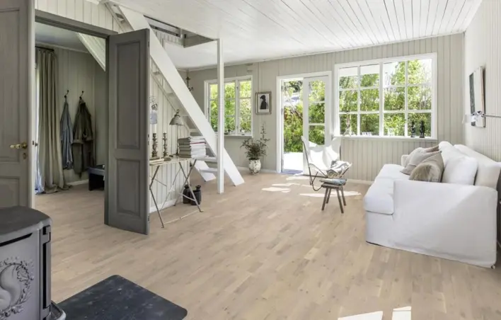 Kährs Beyond Retro Strip, Ek Loft white