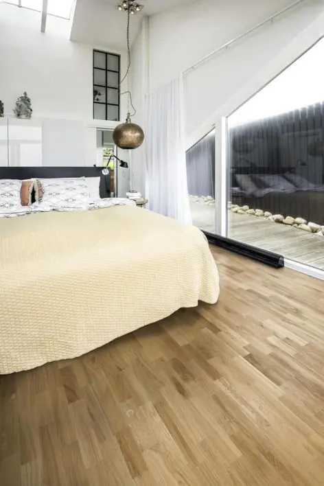 Kährs European Naturals 3-stav, Ek Siena - Lack