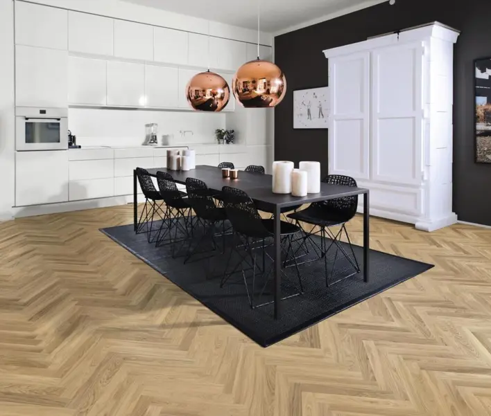 Kährs Studio planka, Ek Studio AB, Vit olja
