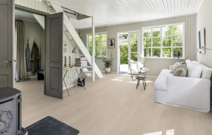 Kährs Life Essential wide plank, Ek Coconut Cream