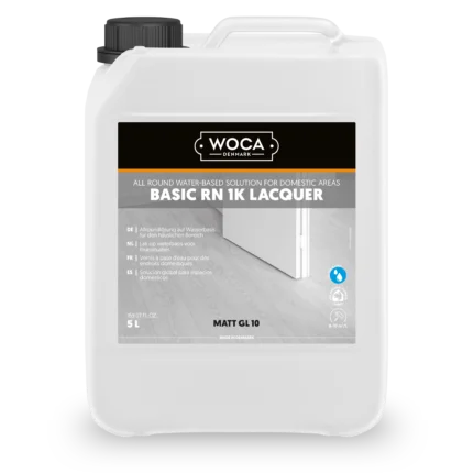 WOCA, Basic RN 1K lack - 5 liter Matt