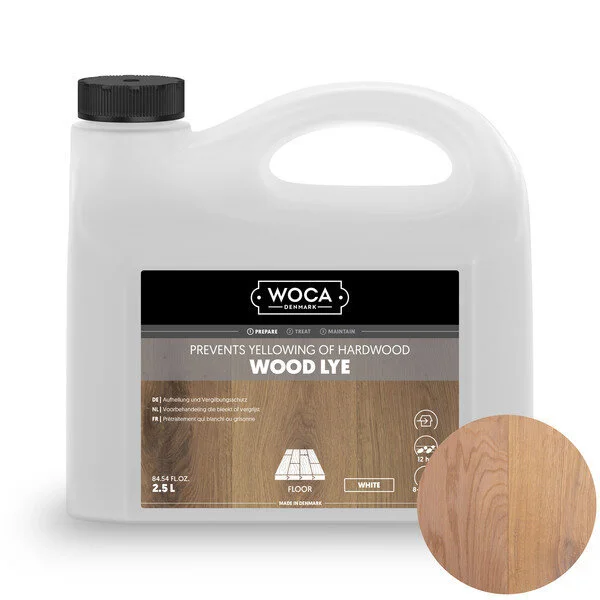WOCA, Baslud, Vit - 2,5 liter