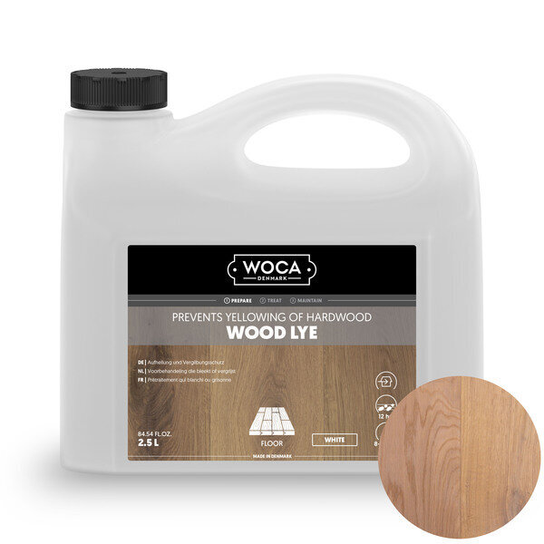 WOCA, Baslud, Vit - 2,5 liter