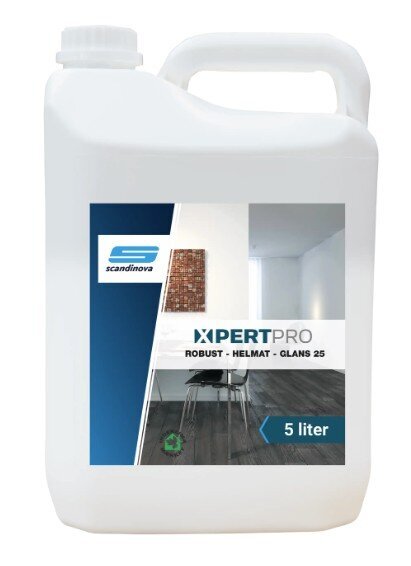 XpertPro Robust Helmatt Golvlack Glans 25 - 5 L