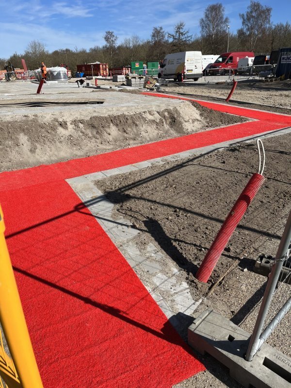 9 mm. spaghettimatta röd - Easy cover