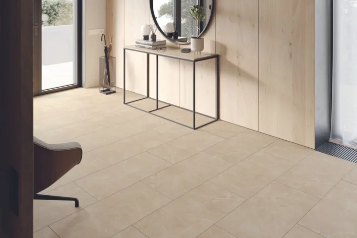 SPC vinyl klickgolv - P2911 Botticino Classico Light platta