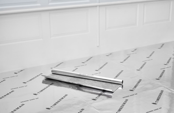 TimberLUX 1,6 mm. underlag med fuktspärr