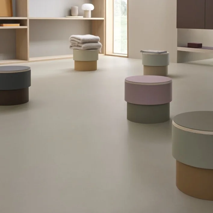 Bordlinoleum - Forbo Furniture Desktop Macadamia