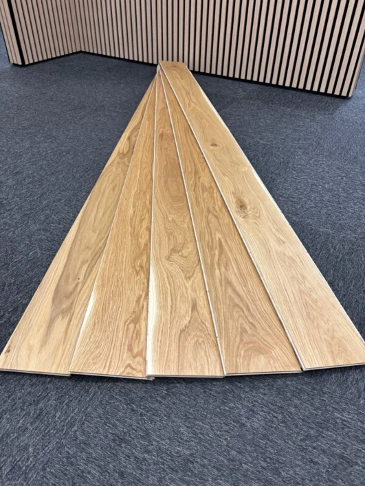 Trägolv - Eg Unique plank med oljad yta - RESTPARTI