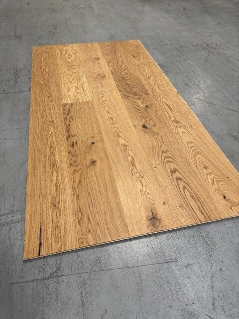 Eg Plank Coburg, Rustik Borstad Mattlack