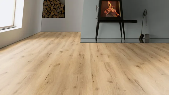 Wood Edition Comfort, Lång planka, Oak Miami