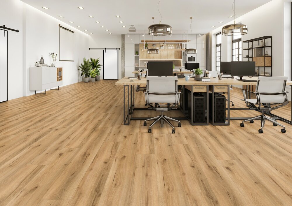 Wood Edition Comfort, Lång planka, Ek Naju