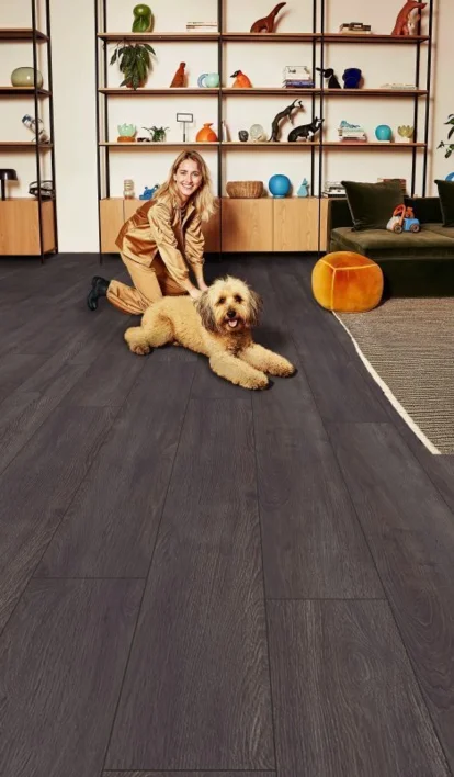 KIWI Now laminatgolv, Black Oak - RESTPARTI