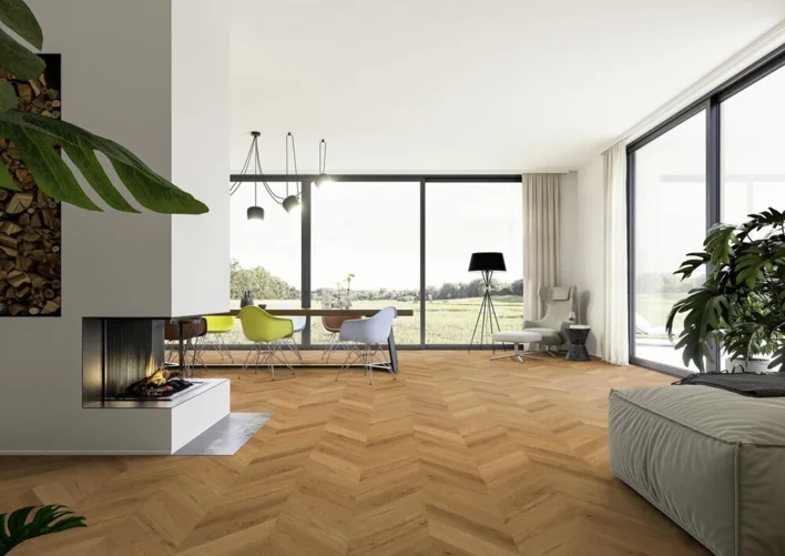 Estate Collection, Oak Sablon, Chevron