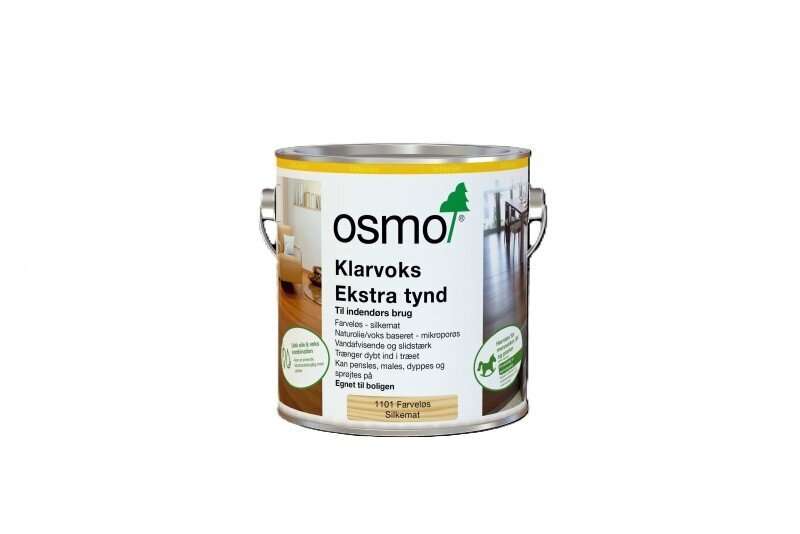 OSMO Klarvax 1101 Extra Tunn - 0,75 liter