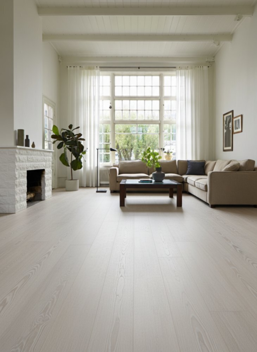 Ask Prima, Vit mattlack - 190 mm bred. RESTPARTI