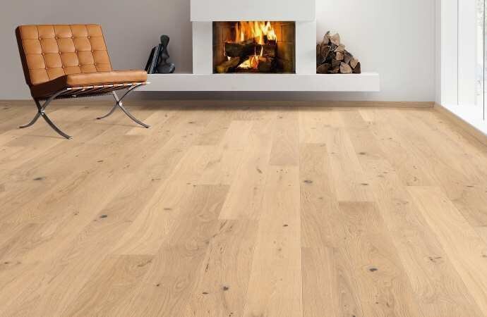 Haro plankgolv - Ek ljusvit Sauvage - RESTPARTI