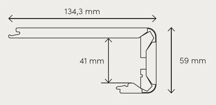 Pergo Trappnos i laminat, Trondheim Romantic Natural Oak
