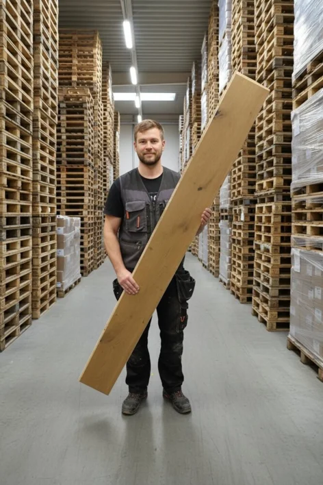 Solidfloor Trägolv Ek Savannah Rökt - RESTPARTI