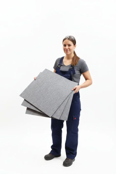 Capital Pro Ekstra stark mattplatta, Grå