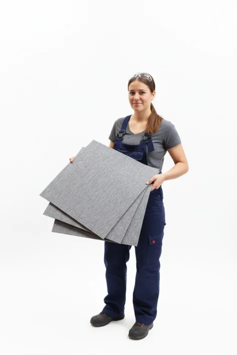 Capital Pro Ekstra stark mattplatta, Grå