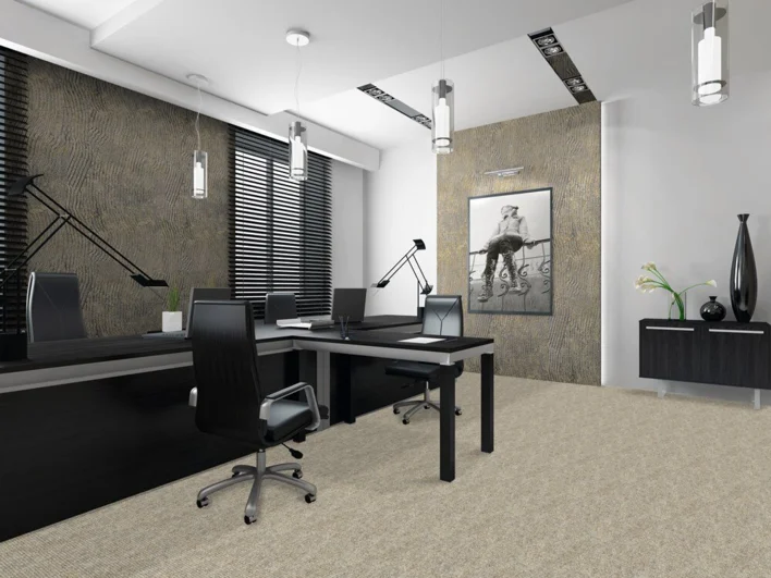 Bedford Nålefilt mattplatta, Beige